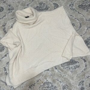 Anthropologie Do Everything In Love Cowl /Turtleneck Poncho Sweater